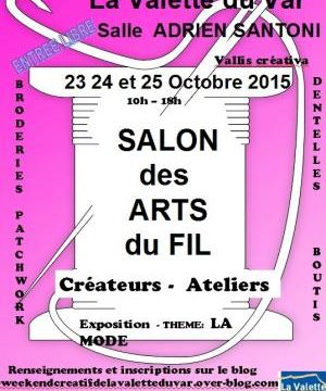 Le salon des Arts du Fil : c'est terminé......