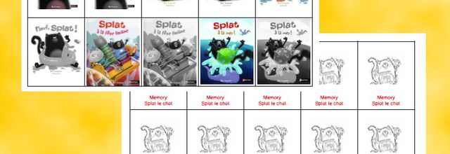 Splat le chat: Memory