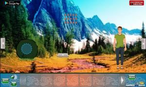 Christmas mountain valley escape soluce