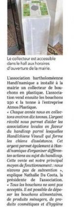 Article Ouest France paru le 27/06/20   au Plessis Grammoire.