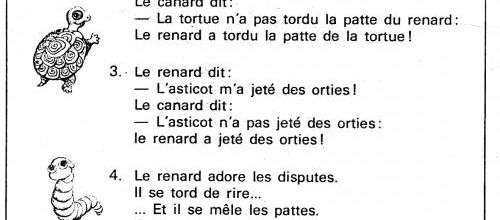 Le renard et le canard (cp)
