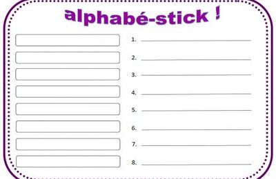 L'ordre alphabétique