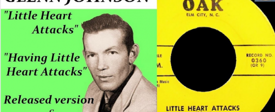 GLENN JOHNSON - Little Heart Attacks / Having Little Heart Attacks