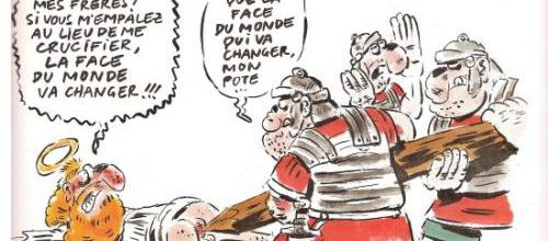 Un petit blasphème avant de se faire crucifier