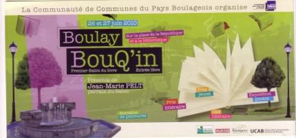1° Salon du Livre de Boulay, les 26 et 27 juin 2010. (Albert Fagioli)