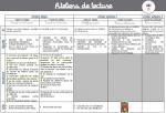 Ateliers de lecture - CE1