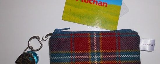 Offre spéciale pochettes porte-clés en tartan