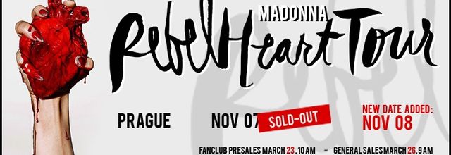 New concert annunced for Prague