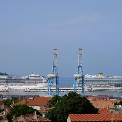 Visite du Smeralda de CostaCroisières au port de MARSEILLE