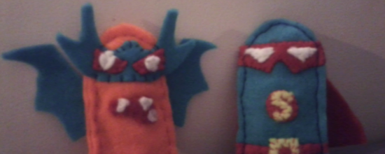 marionnettes de doigts