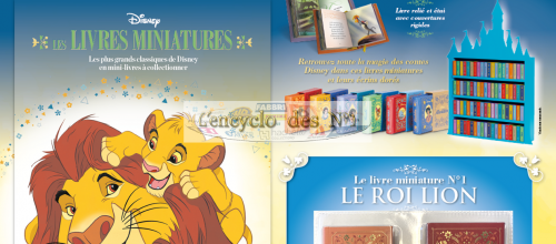 N° 1 Livres miniatures Disney - Lancement