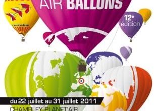 Le Lorraine Mondial Air Ballons 2011 à CHAMBLEY.