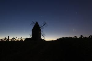 La comète, la planète, l'étoile et le Moulin…
