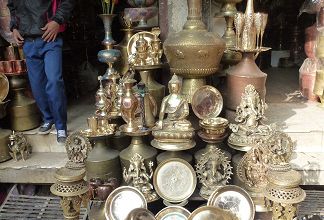 Quartier de Thamel (Katmandou) :