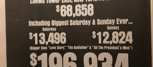 BOX OFFICE USA DU 7 OCTOBRE 1976 AU 13 OCTOBRE 1976