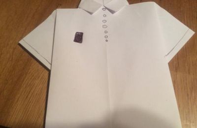 PLIAGE CHEMISE PAPIER OU SERVIETTES