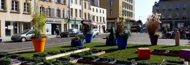 Metz / Le tapis floral de la Semaine de l'Artisanat 2014...
