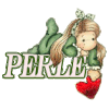 504 - Fille coeur - signature, blinkie, amour