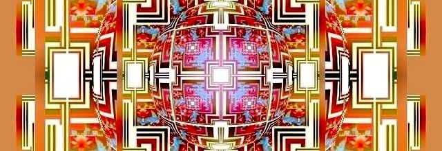 Mandala de septembre / Les chemins d'automne...
