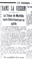 Le Messin du vendredi 9 décembre 1927. (Service Départemental de Moselle) (Luc Dufrene)
