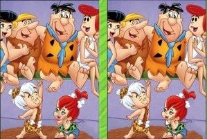 Flintstones - Spot the difference