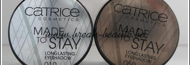 ღ Les ombres crèmes Catrice