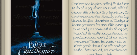 « Bleu cauchemar [01] » de Laurie Faria Stolarz