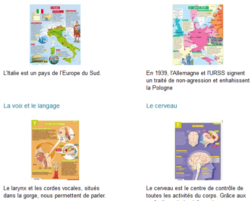 Fiches gratuites Mon Quotidien