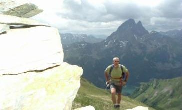 Pic d'Aule (2392 m.) et pic d'Aulère (2279 m.)