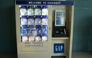 mode fashion vending machine shirt gap