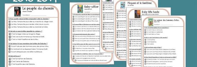 Incorruptibles 2018-2019 - CM2-6ème - questionnaires et corrigés
