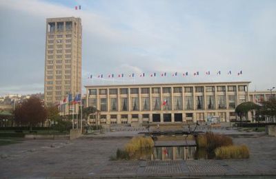 Le Havre, quartier de l'Hotel de Ville