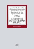Descargar ebook LECCIONES DE SEGURIDAD SOCIAL | Descarga Libros Gratis (PDF - EPUB)