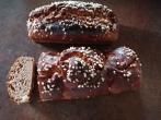 Brioche au chocolat et aux éclats d'amandes- Thermomix