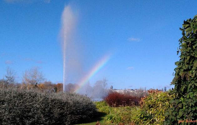 Jet d'eau à Jonzac (17)