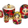 La matriochka poupée russe & les poupées gigognes