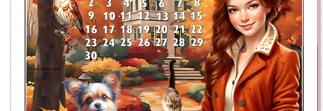 * Mon Calendrier de Septembre  *