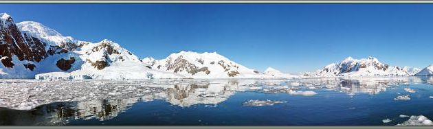 Paysages de Paradise Bay (photos panoramiques) - Péninsule Antarctique