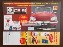 N° 1 Construisez la Citroën DS21 Pallas cabriolet - Test