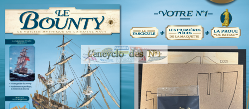 N° 1 Construisez le navire le Bounty - Lancement