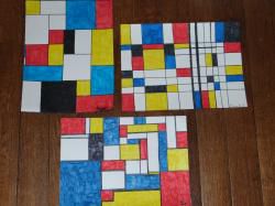 A la manière de Mondrian