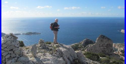 Calanques, le rocher de st Michel