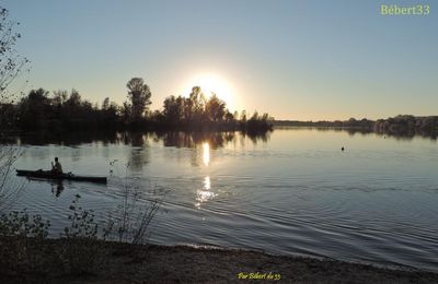 Coucher de soleil à Saint Cyr