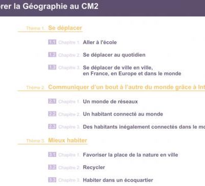 Il est né...  Explorer la géographie au CM2 !