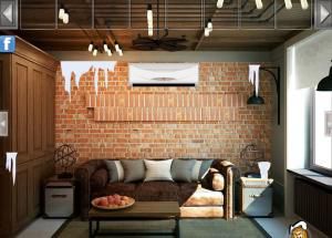 Modern brick house escape soluce
