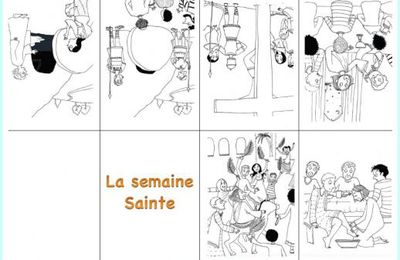 Mini livre Semaine Sainte