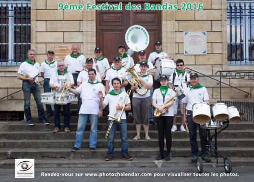 Vincent avec sa bandas.