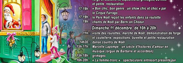 La féérie d’hiver en roulottes, à Harchies (B)