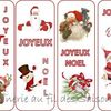 Noël Marque-pages * Père Noël ! 2021