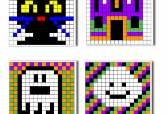 Halloween Pixel Art